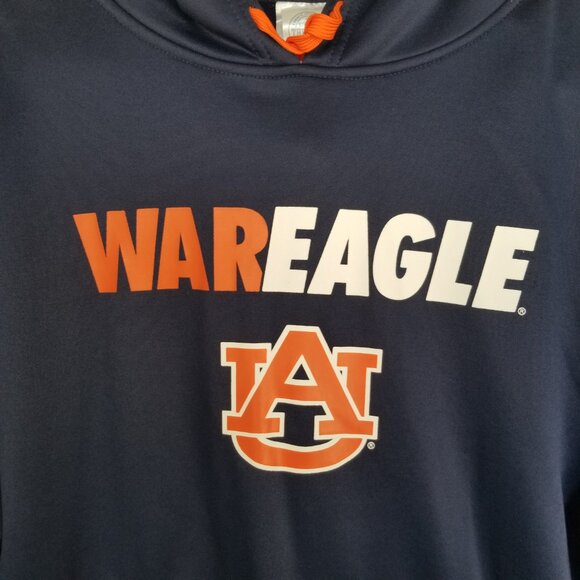 Rivalry Threads Auburn War Eagle Hooded Sweatshirt Size XL - Picture 3 of 10